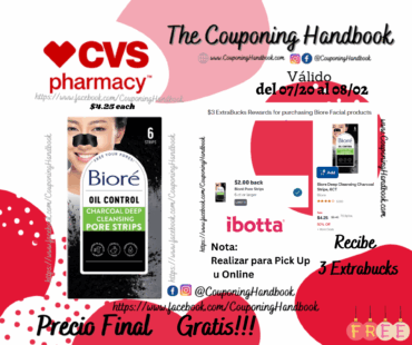 Biore Deep Cleansing Charcoal Strips, 6CT Gratis