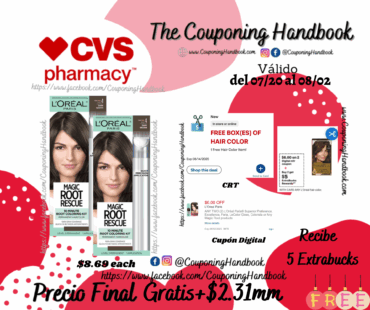 02 L’Oreal Paris Magic Root Rescue 10 Minute Root Hair Coloring Kit Gratis