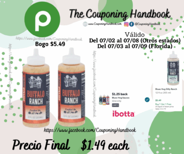 Blues Hog Buffalo Ranch por $1.49