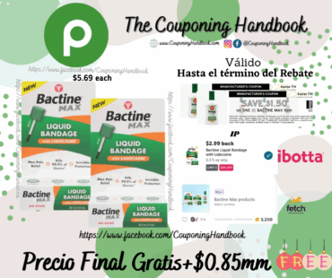 02 Bactine Max Liquid Bandage Gratis