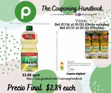 Mazola Canola Oil, Cholesterol Free por $2.89