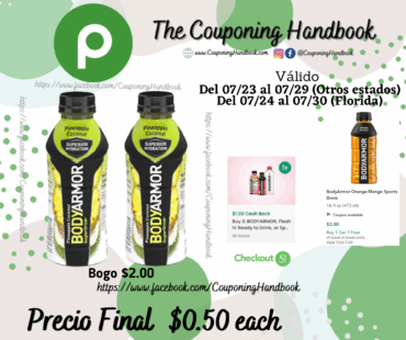 BodyArmor Super Drink por $0.50