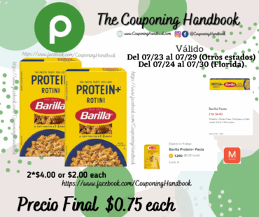 Barilla Protein Chickpeas & Peas por $0.75