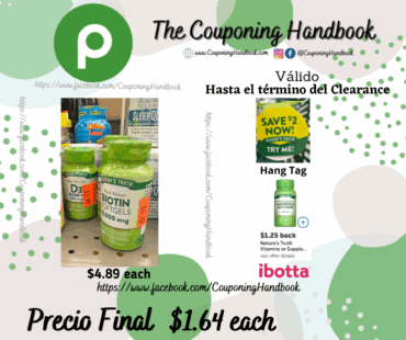 Nature’s Truth Biotin 10000 mcg en $1.64