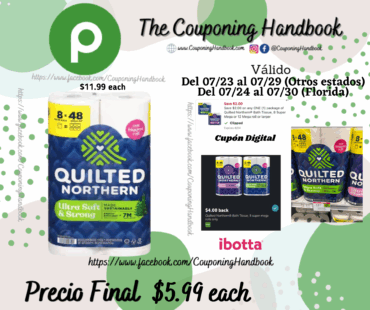 Quilted Northern Bathroom Tissue, Unscented, Ultra Soft & Strong por $5.99