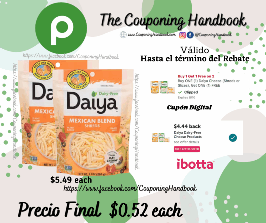 Daiya Cheese Shreds, Dairy-Free por $0.52