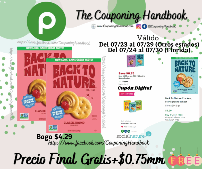 02 Back To Nature Crackers, Classic Round Gratis