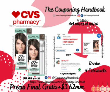 02 L’Oreal Paris Magic Root Rescue 10 Minute Root Hair Coloring Kit Gratis mas Ganancia