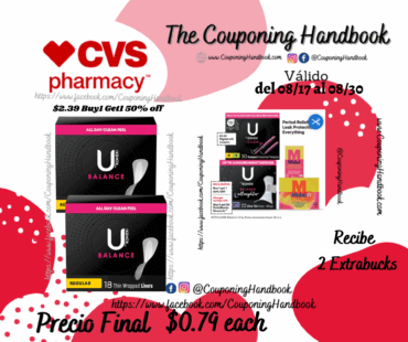 U by Kotex Barely There Liners, Unscented, Regular, 18 CT por $0.79