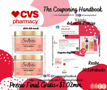 02 SheaMoisture Coconut & Hibiscus Curl Shine Hair Mask, 12 OZ Gratis