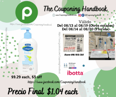 Cetaphil Baby Daily Lotion por $1.04