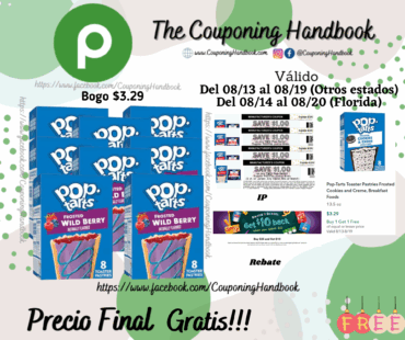 08 Pop-Tarts Toaster Pastries Frosted, Breakfast Foods Gratis