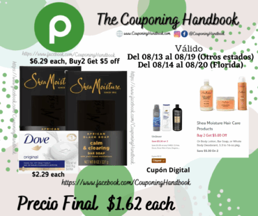 Productos de Uniliver por $1.62