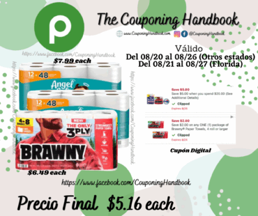 Productos de Toilet Paper or Paper Towel por $5.16