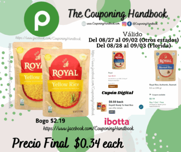 Royal Yellow Saffron Seasoned Basmati Rice por $0.34