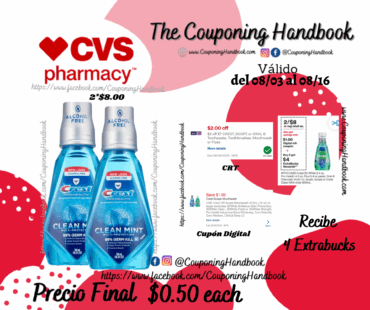 Crest Pro-Health Advanced Enamel Care Anticavity Fluoride Mouthwash 16.9 OZ por $0.50