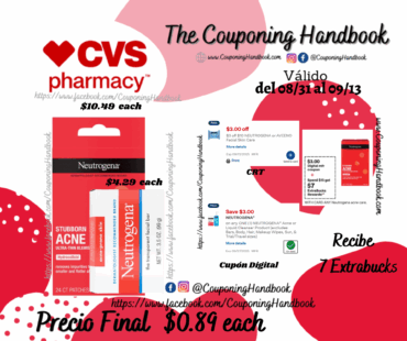 Productos Neutrogena Acne por $0.89