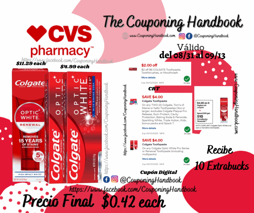 Producto Colgate Optic White por $0.42