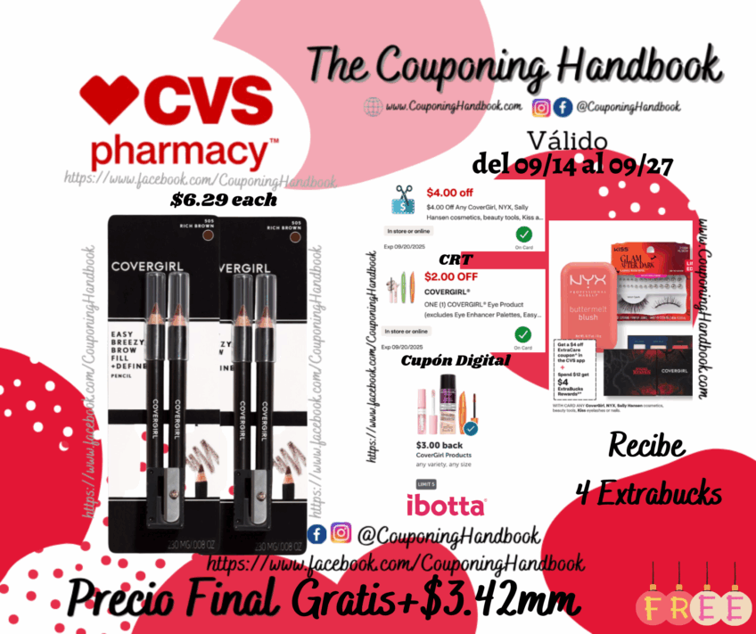 02 CoverGirl Brow & Eyemakers Eyeliner Gratis