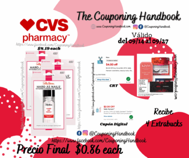 Sally Hansen Treatment, Hard as Nails Vitamin Strength Serum por $0.86