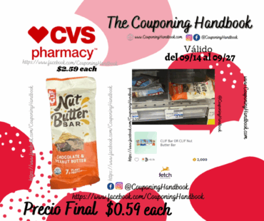 CLIF, Nut Butter Bar, Chocolate Peanut Butter, Filled Energy Bar, Non-GMO, USDA Organic por $0.59