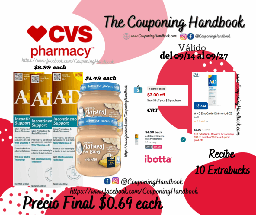 05 Productos por $3.45