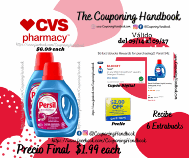 Persil ProClean Liquid Laundry Detergent, Intense Fresh Scent, 34 oz por $1.99