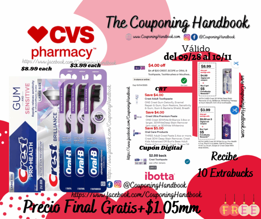 05 Productos de Oral Care Gratis
