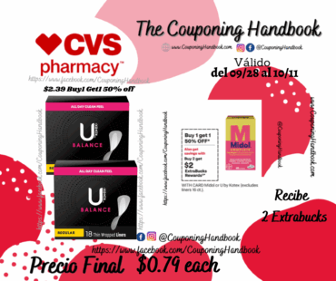 U by Kotex Barely There Liners, Unscented, Regular, 18 CT por $0.79