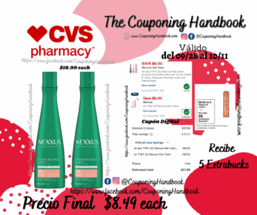 Nexxus Unbreakable Care Thickening shampoo or Conditioner, 13.5 oz por $8.49