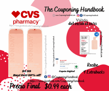 MONDAY Leave In Conditioner, 5 OZ por $0.99