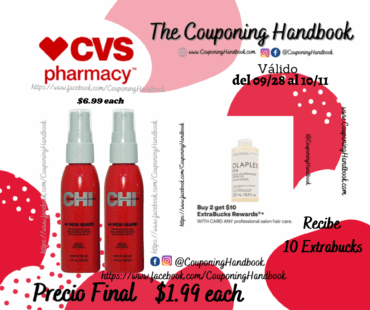 CHI 44 Iron Guard Thermal Protection Spray, 2 OZ por $1.99