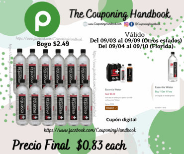 Essentia Purified Water, Ionized Alkaline por $0.83