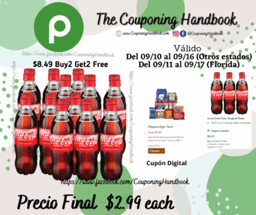 Coca-Cola Cola, Original Taste 6 por $2.99