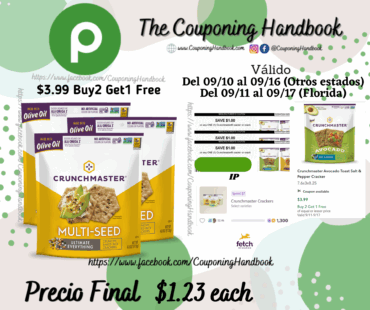 Crunchmaster Cracker por $1.23