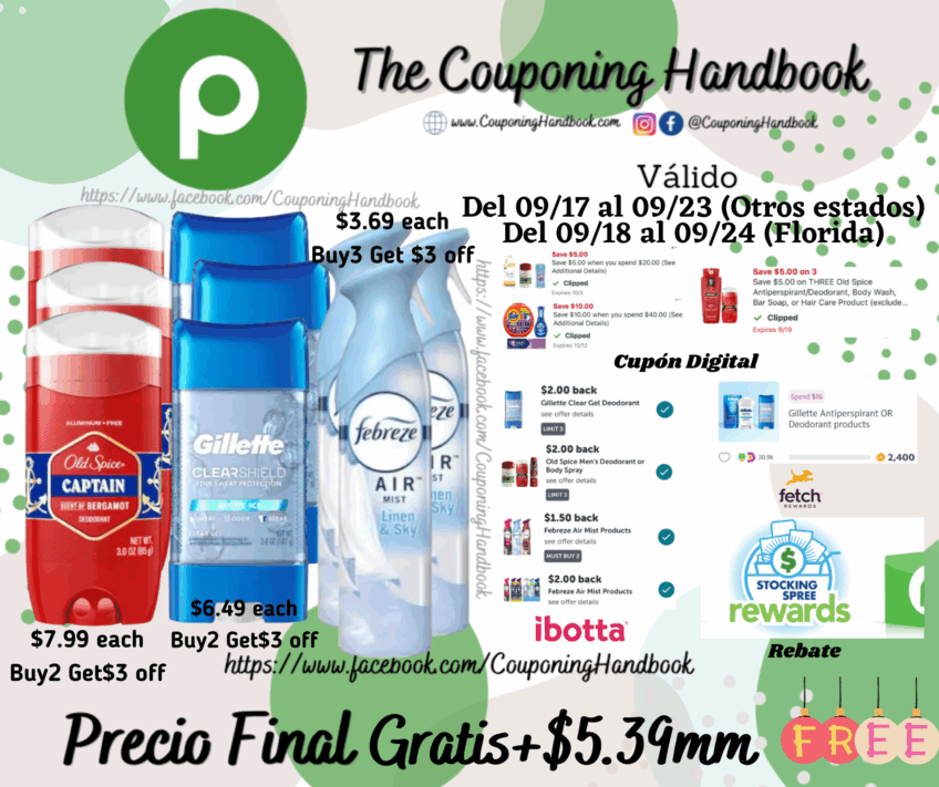 09 Productos de Procter&Gamble Gratis