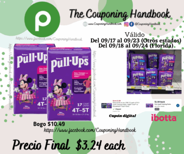 Pull-Ups Training Pants por $3.24