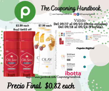 Productos de Cuidado por $0.82