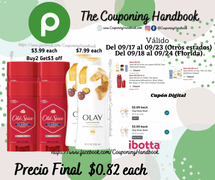 Productos de Cuidado por $0.82