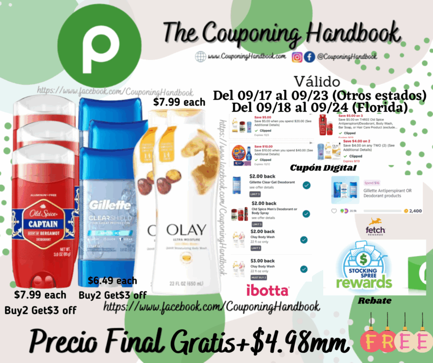08 Productos de Cuidado Personal Gratis