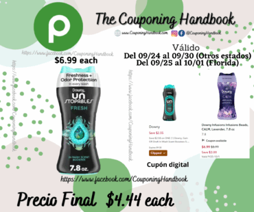 Downy Unstopables/Unstoppables Beads, Fresh, 7.8 oz por $4.44