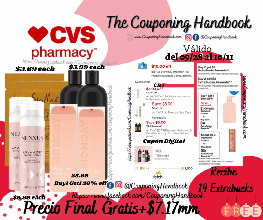 08 Productos de Hair Care Gratis