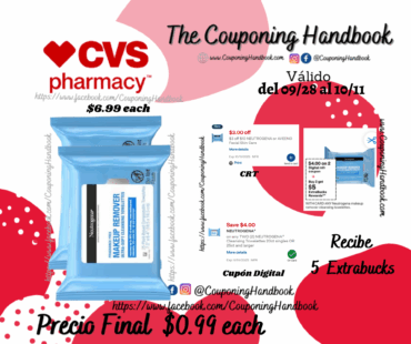 Neutrogena Makeup Remover Cleansing Towelettes, 25CT por $0.99