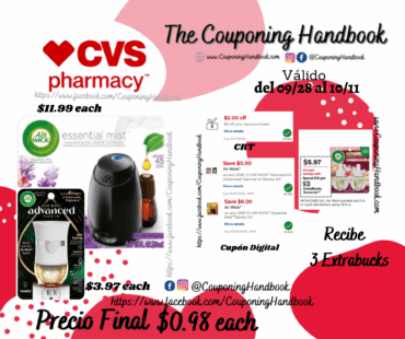 Productos Air Wick por $2.48