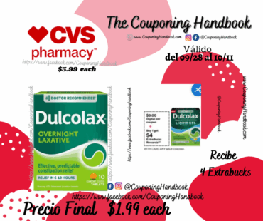 Dulcolax Stimulant Laxative Tablets, Overnight Relief por $1.99
