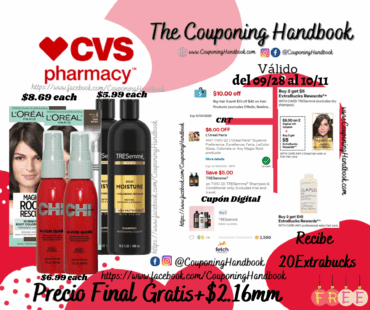 06 Productos Hair Care Gratis