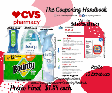 05 Productos de Household por $9.45