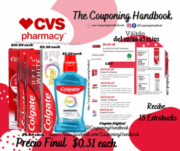 05 Productos Colgate por $1.55