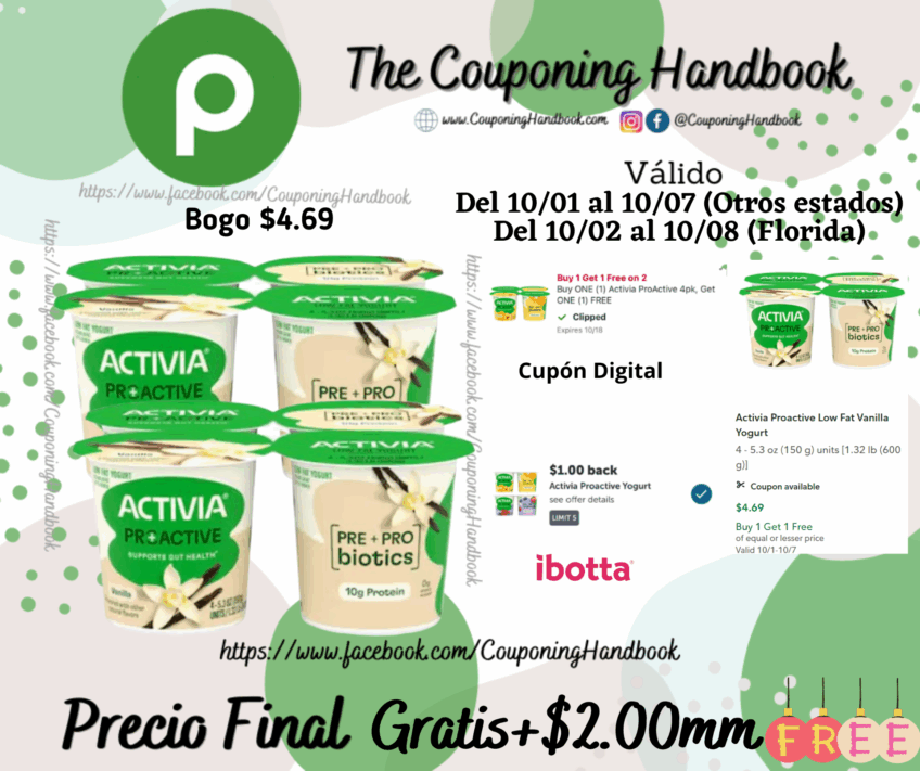 02 Activia Proactive Low Fat Vanilla Yogurt Gratis