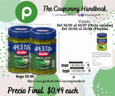 Barilla Pesto Sauce por $0.49
